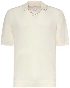 Eleventy Cotton Polo - White