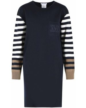Max Mara Cotro 'Velo' Dress - Blue