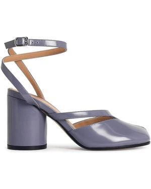 Maison Margiela Tabi Leather Sandals - Blue