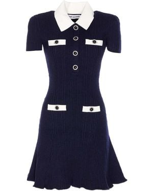 Self-Portrait Self Potrait Dress - Blue