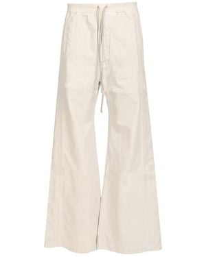 Rick Owens Wide Pusher Pants - Natural