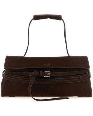 Moschino Tie Me' Shoulder Bag - Brown