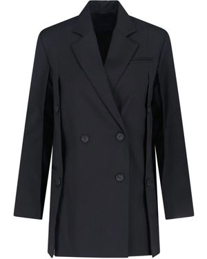 Eudon Choi Blazer Doppiopetto - Blue