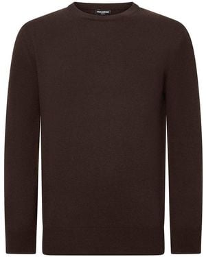 Franzese Collection Silvio Berlusconi Crew Neck Jumper - Brown