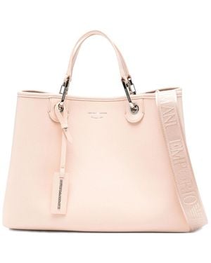 Emporio Armani Myea Medium Shopping Bag - Pink
