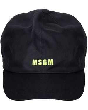 MSGM Baseball Hat - Black