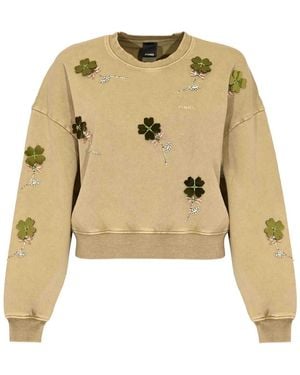 Pinko Kikoine Sweatshirt - Natural