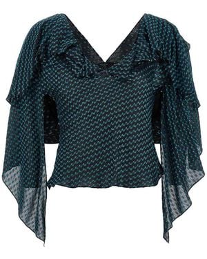 Kiko Kostadinov Plexus Blouse - Blue