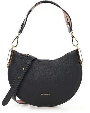 Coccinelle Sunup Small Shoulder Bag - Black