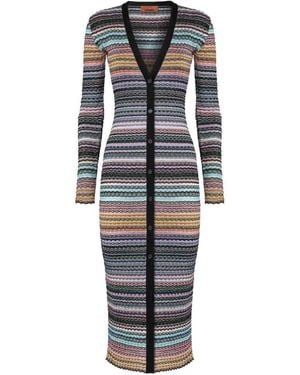 Missoni Long Cardigan - Gray