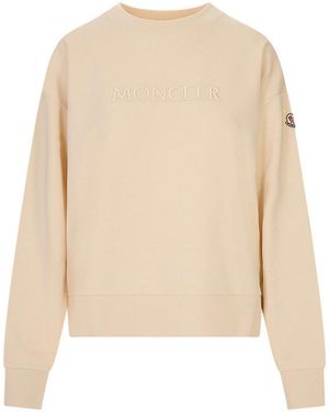 Moncler Sweatshirt - Natural