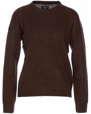 Zadig & Voltaire Cici Ws Patch Heart Jumper - Brown