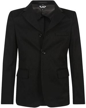 Comme des Garçons Single-Breasted Jacket - Black
