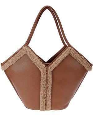 Hereu Leather Bag - Brown