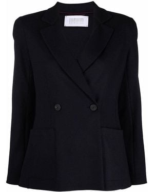 Harris Wharf London Super Fine Merino Jacket - Black