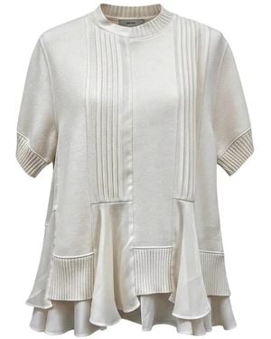 Sacai Pullover Knit - White
