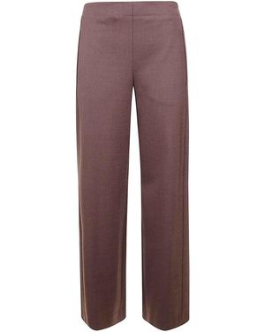 Via Masini 80 Trousers - Purple