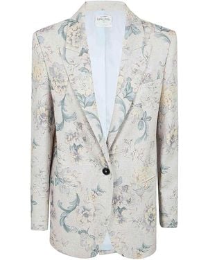 forte_forte Vi/Li Hopsack Jacket - White