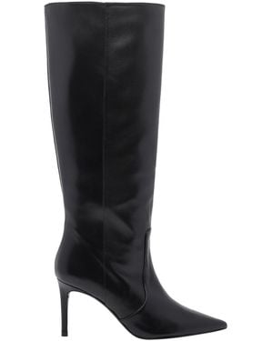 Stuart Weitzman Stuart Power Pump Boots - Black