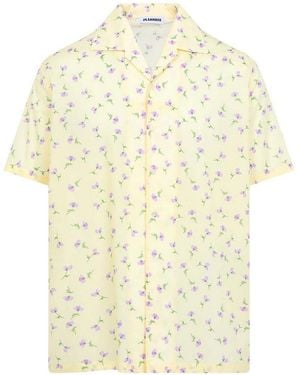 Jil Sander Cotton Shirt - Natural