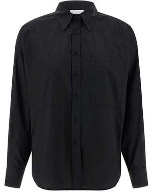 Nude Bat Sleeve Shirt - Blue