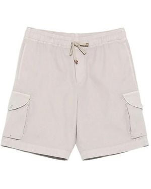 Brunello Cucinelli Bermuda Shorts - White