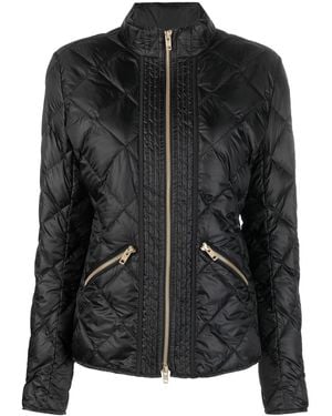 Fay Diamond-Quilt Jacket - Black