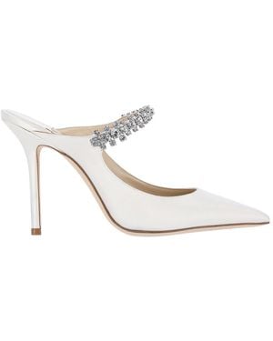 Jimmy Choo Mules - White
