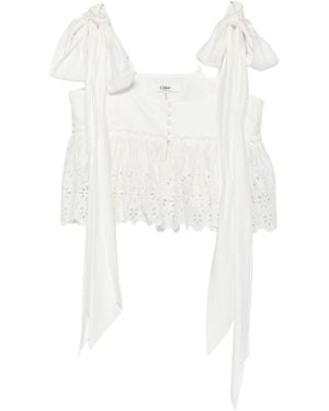 Chloé Top - Weiß