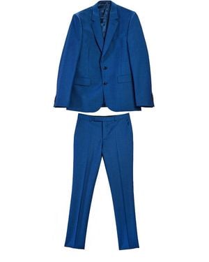 Paul Smith Soho Wool And Mohair Suit - Blue
