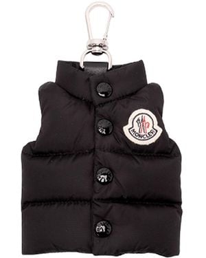 Moncler Vest Key Ring - Black