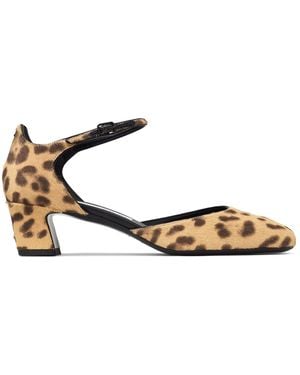 Jimmy Choo Pixie Leopard Pumps - Metallic