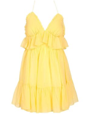 Raquel Diniz Lory Mini Dress - Yellow