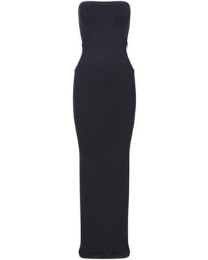 Wolford Cut Out Maxi Dress - Blue