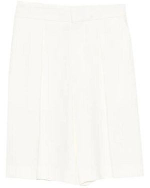 Victoria Beckham Tailored Shorts - White