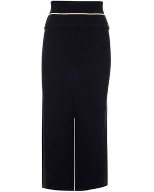 Moncler 1952 Collection 2 Midi Skirt - Black