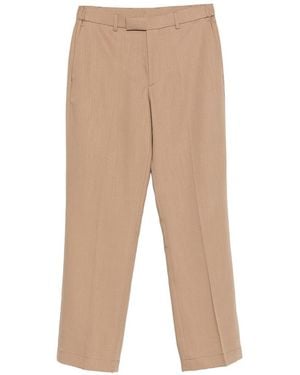 Berwich Lucano Elax Straight Pants - Natural