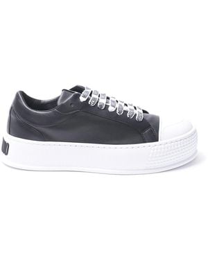 Moschino High Sole Trainers - White