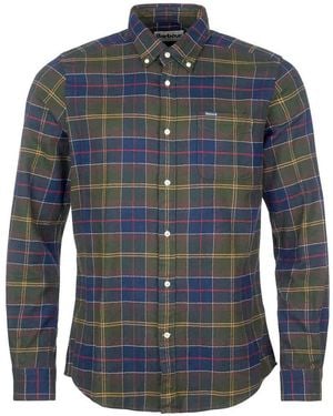 Barbour Camicia Su Misura Kyeloch - Blu