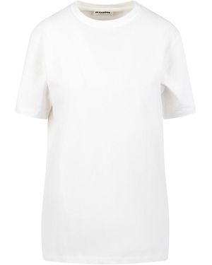 Jil Sander T-Shirt Girocollo - White