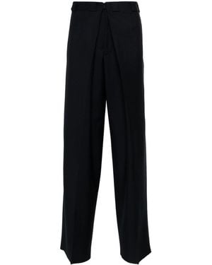 Givenchy Pleated Extra Large Chino Trousers - Black