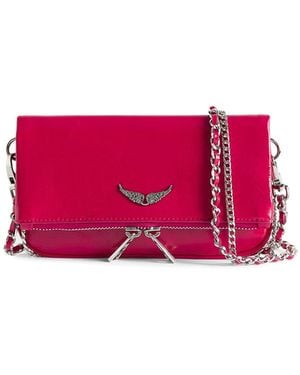 Zadig & Voltaire Rock Nano Vintage Patent - Pink