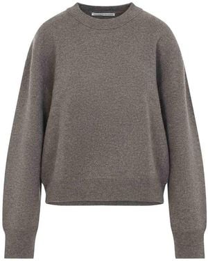 Studio Nicholson Morina Crewneck Jumper - Grey