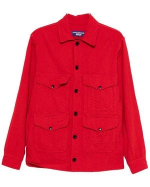 Junya Watanabe Wool Blend Jacket - Red