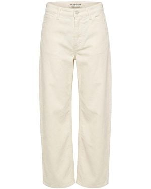 Nili Lotan Wide-Leg Trousers - Natural