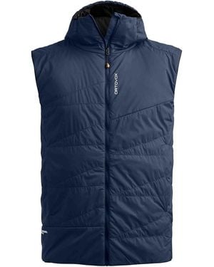 Ortovox Swisswool Piz Duan Vest - Blue