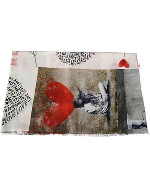 Faliero Sarti Foulard Printed - Gray