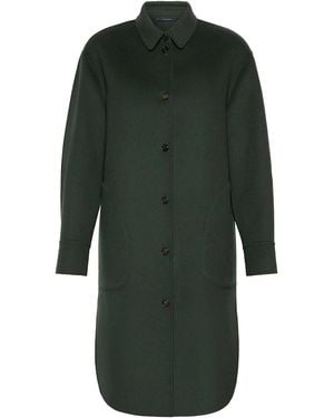 Max Mara Elk Coat - Green