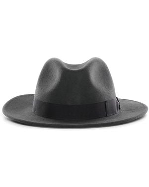 Borsalino Wool Felt Macho Hat - Grey