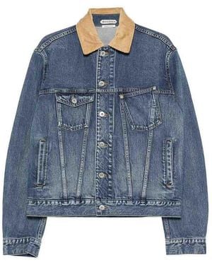 JW Anderson Denim Cotton Jacket - Blue
